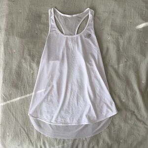 New Balance Women's Racerback White Tank Top